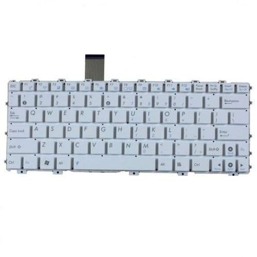 WISTAR Laptop Keyboard Compatible for ASUS EEEPC 1015, 1025, 1025c, 1015p, 1015pe, 1015b, x101h, x101ch, 1011 Notebook Series (White)
